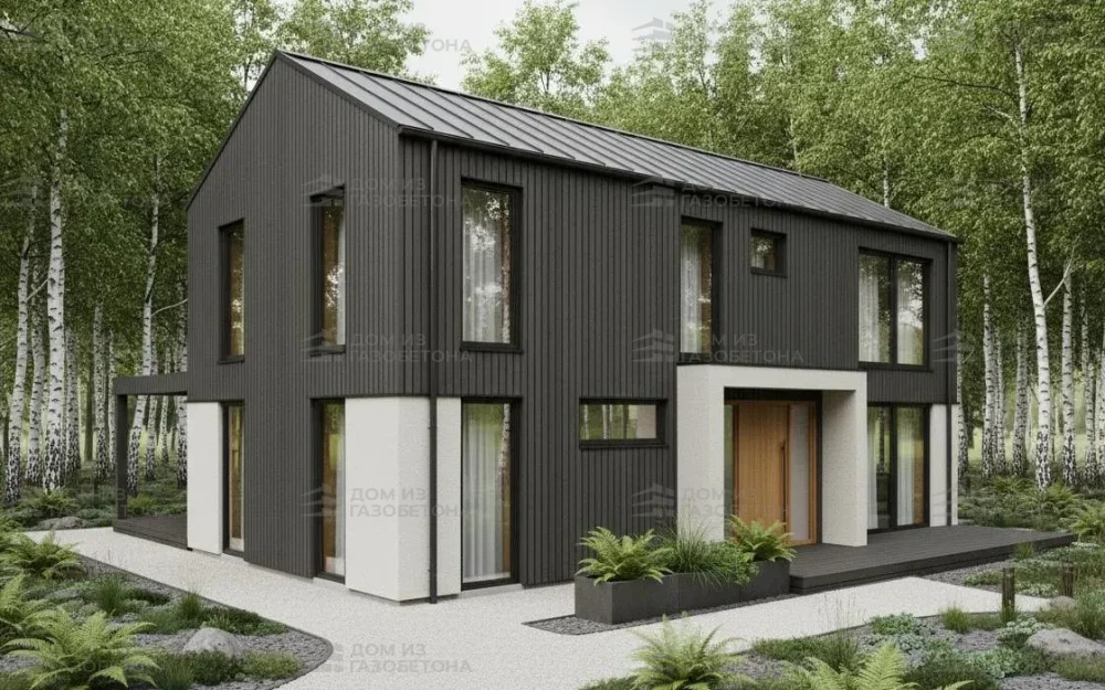 Проект Одноэтажный дом 12 на 11, 109 м2